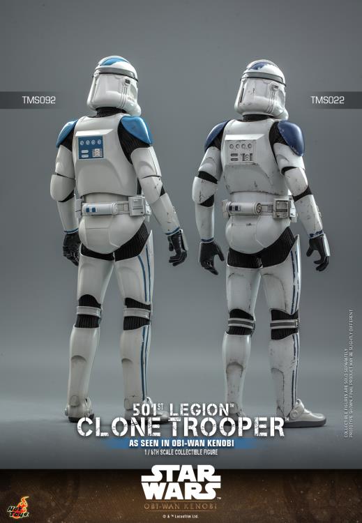 Star Wars: Obi-Wan Kenobi TMS092 501st Clone Trooper 1/6th Scale Collectible Figure Gallery Image 15
