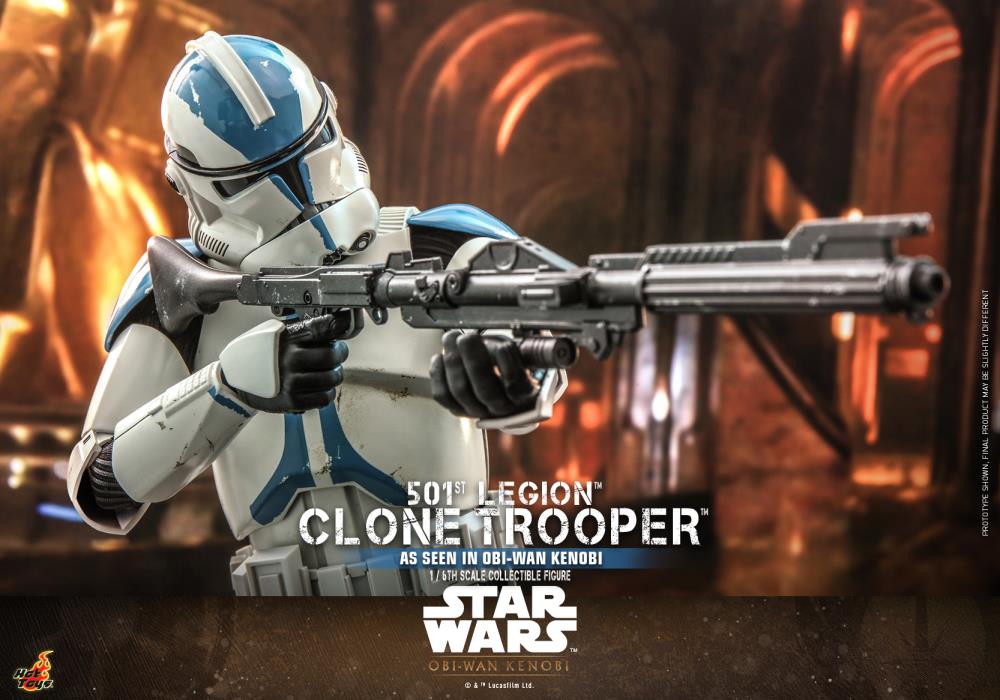 Star Wars: Obi-Wan Kenobi TMS092 501st Clone Trooper 1/6th Scale Collectible Figure Gallery Image 12