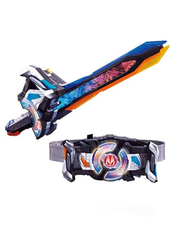 Kamen Rider Geats DX Command Twin Buckle & Raising Sword Set (With
