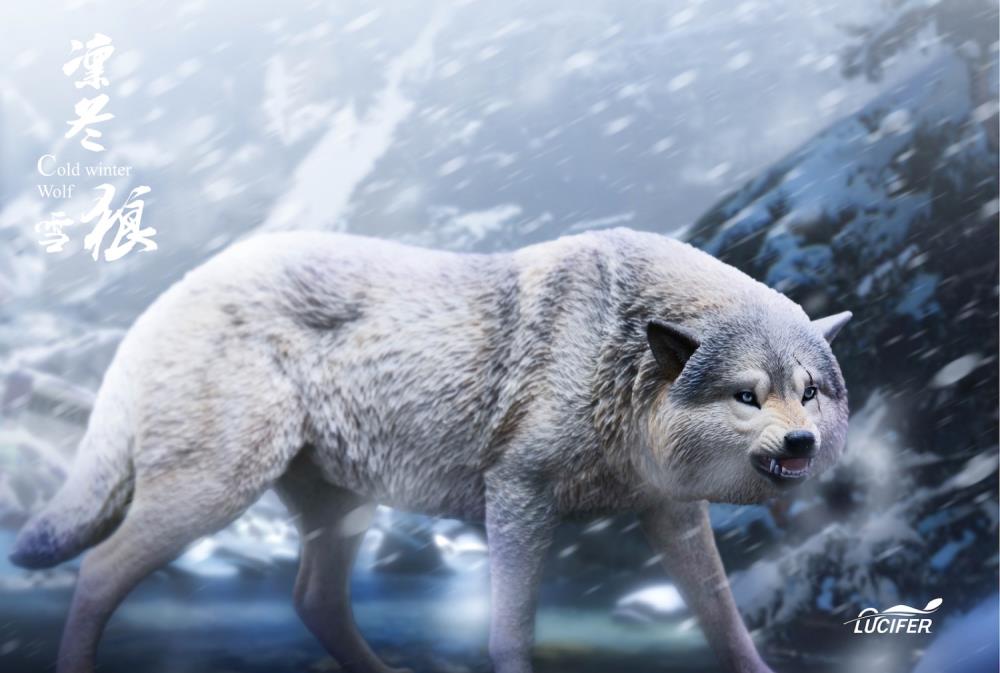 Cold Winter Wolf Berserker and Lone Wolf 1/6 Scale Figure Set Gallery Image 9