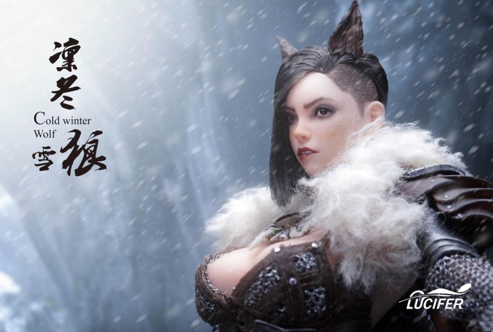 Cold Winter Wolf Berserker and Lone Wolf 1/6 Scale Figure Set Gallery Image 21