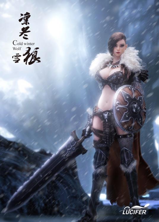 Cold Winter Wolf Berserker and Lone Wolf 1/6 Scale Figure Set Gallery Image 14