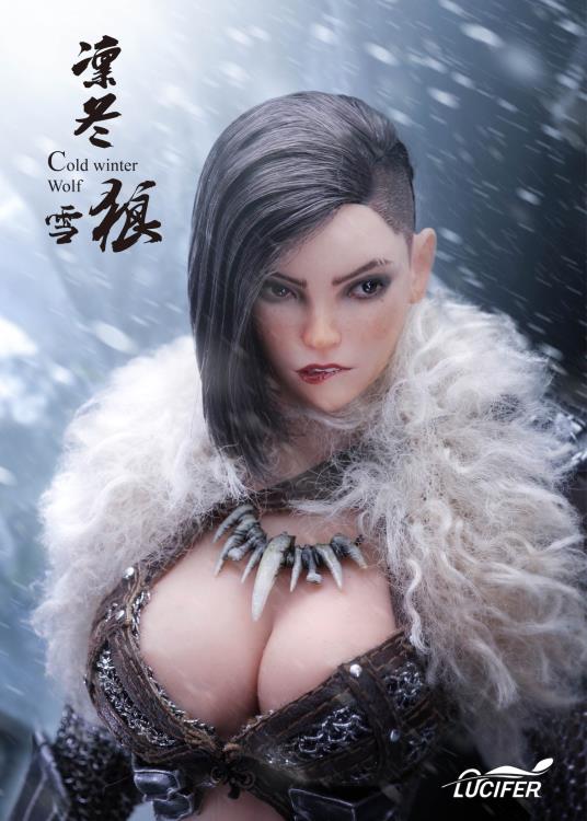 Cold Winter Wolf Berserker and Lone Wolf 1/6 Scale Figure Set Gallery Image 16
