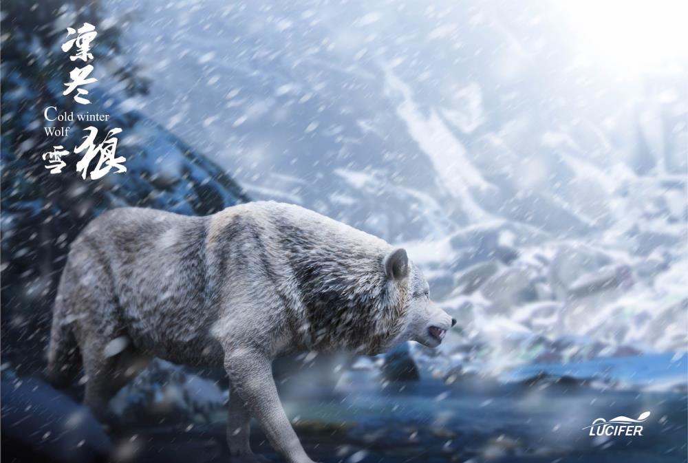 Cold Winter Wolf Berserker and Lone Wolf 1/6 Scale Figure Set Gallery Image 8