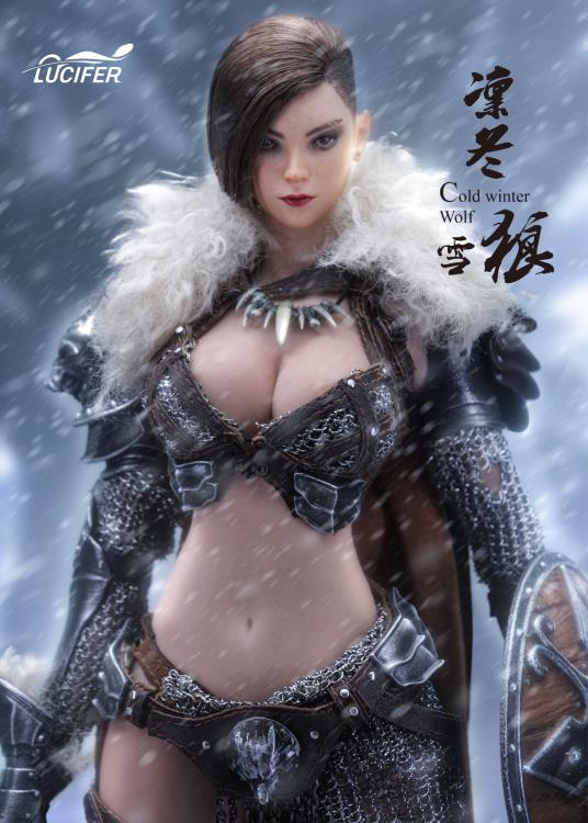 Cold Winter Wolf Berserker and Lone Wolf 1/6 Scale Figure Set Gallery Image 13