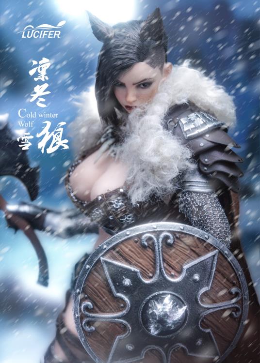 Cold Winter Wolf Berserker and Lone Wolf 1/6 Scale Figure Set Gallery Image 17