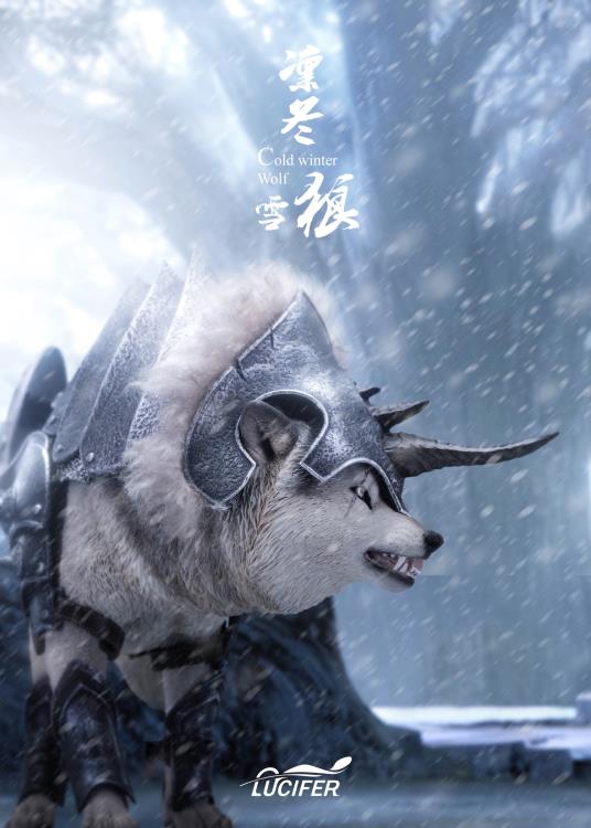 Cold Winter Wolf Berserker and Lone Wolf 1/6 Scale Figure Set Gallery Image 11