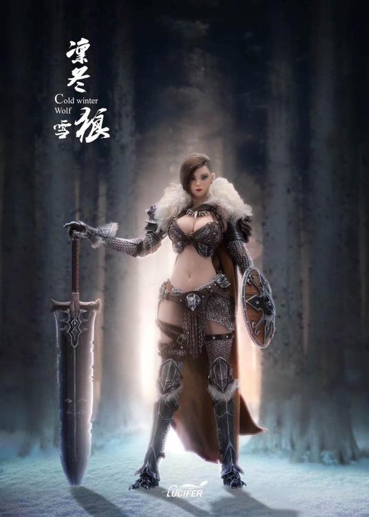 Cold Winter Wolf Berserker and Lone Wolf 1/6 Scale Figure Set Gallery Image 12