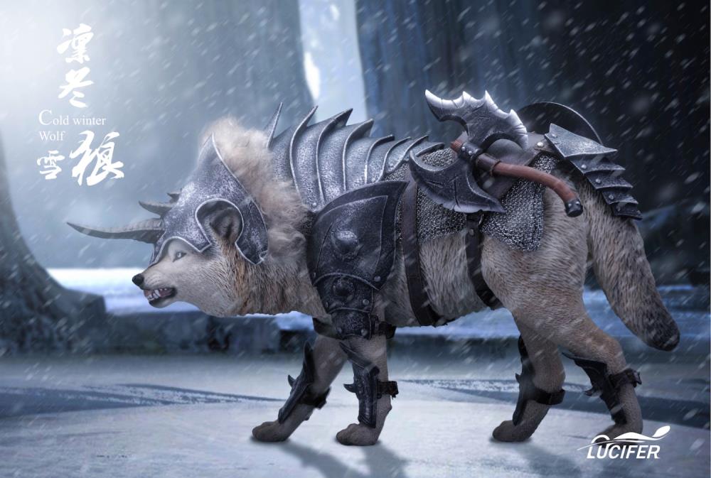 Cold Winter Wolf Berserker and Lone Wolf 1/6 Scale Figure Set Gallery Image 10
