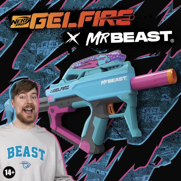 NERF Pro Gelfire X MrBeast Blaster Gallery Image 14
