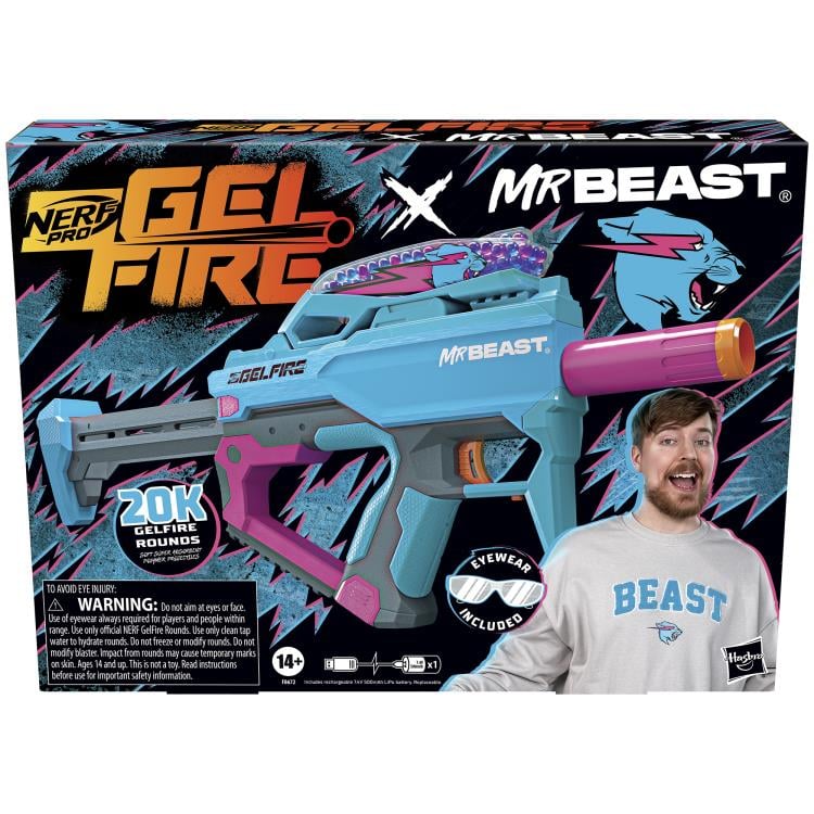 NERF Pro Gelfire X MrBeast Blaster Gallery Image 11