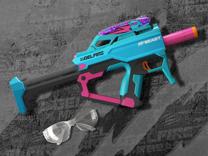 NERF Pro Gelfire X MrBeast Blaster Gallery Image 1