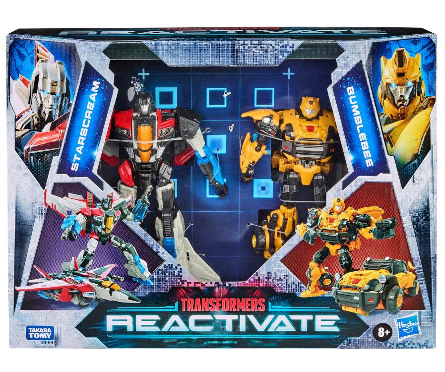 Transformers: Reactivate Starscream vs. Bumblebee Two-Pack Gallery Image 7