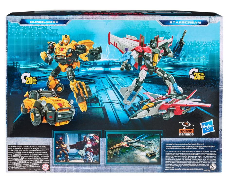 Transformers: Reactivate Starscream vs. Bumblebee Two-Pack Gallery Image 8
