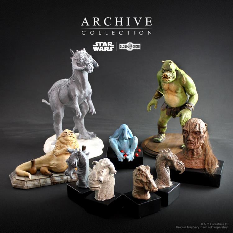 Star Wars: The Empire Strikes Back Tauntaun Concept Set of 4 Limited Edition Maquette Bust Replicas (Signature Edition) Gallery Image 11