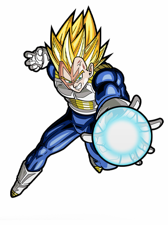 Dragon Ball Z FiGPiN #1064 Vegeta Gallery Image 2
