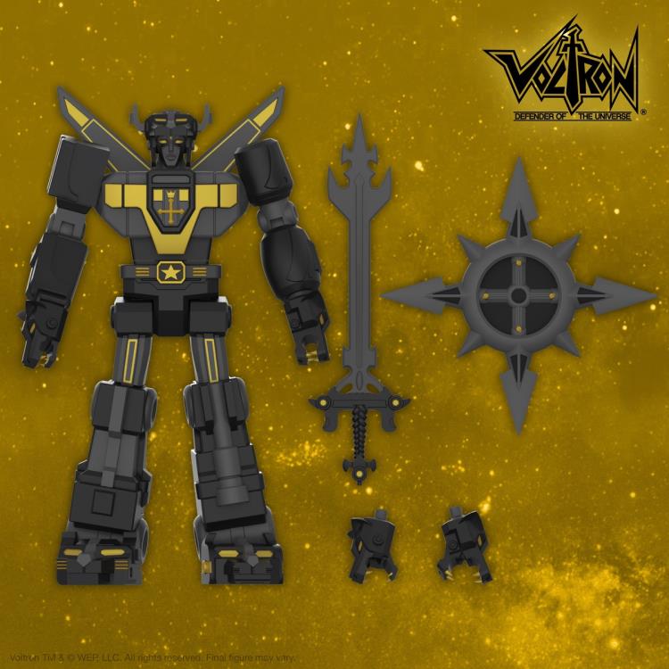 Voltron: Defender of the Universe ULTIMATES! Voltron (Galaxy Black) Action Figure Gallery Image 6