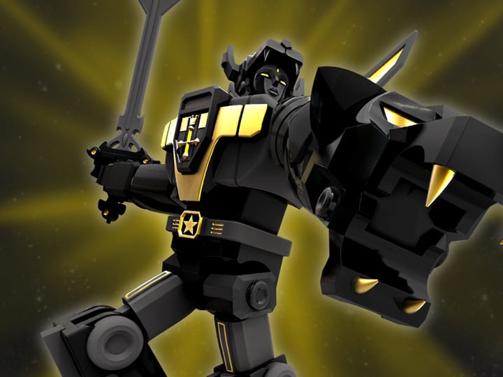 Voltron: Defender of the Universe ULTIMATES! Voltron (Galaxy Black) Action Figure Gallery Image 1