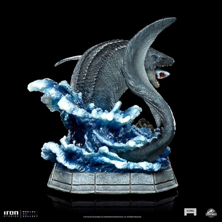 Jurassic World Icons Mosasaurus Statue Gallery Image 7
