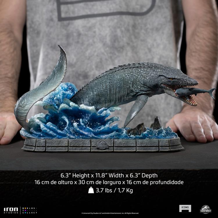 Jurassic World Icons Mosasaurus Statue Gallery Image 19