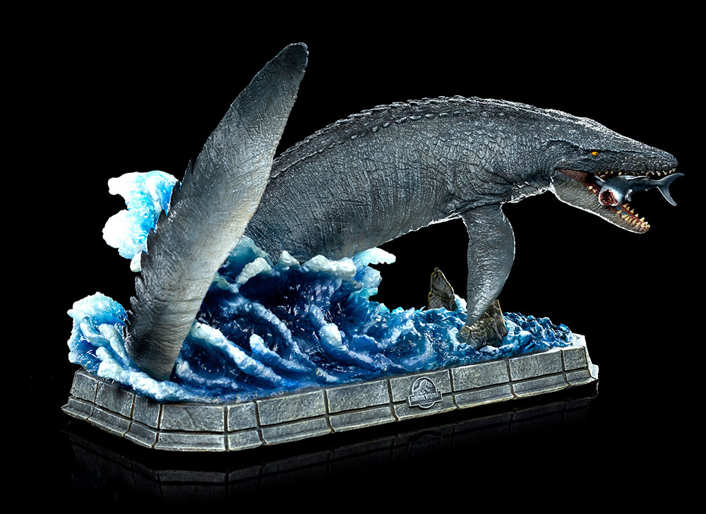 Jurassic World Icons Mosasaurus Statue Gallery Image 8