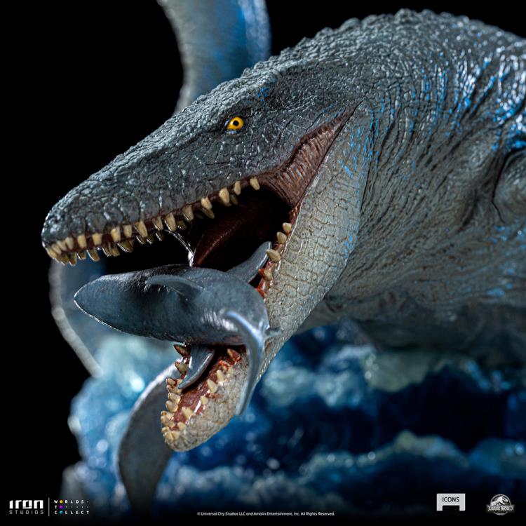 Jurassic World Icons Mosasaurus Statue Gallery Image 14