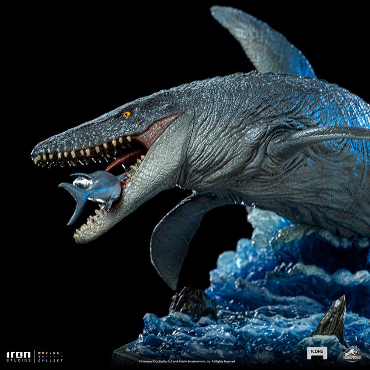 Jurassic World Icons Mosasaurus Statue Gallery Image 13