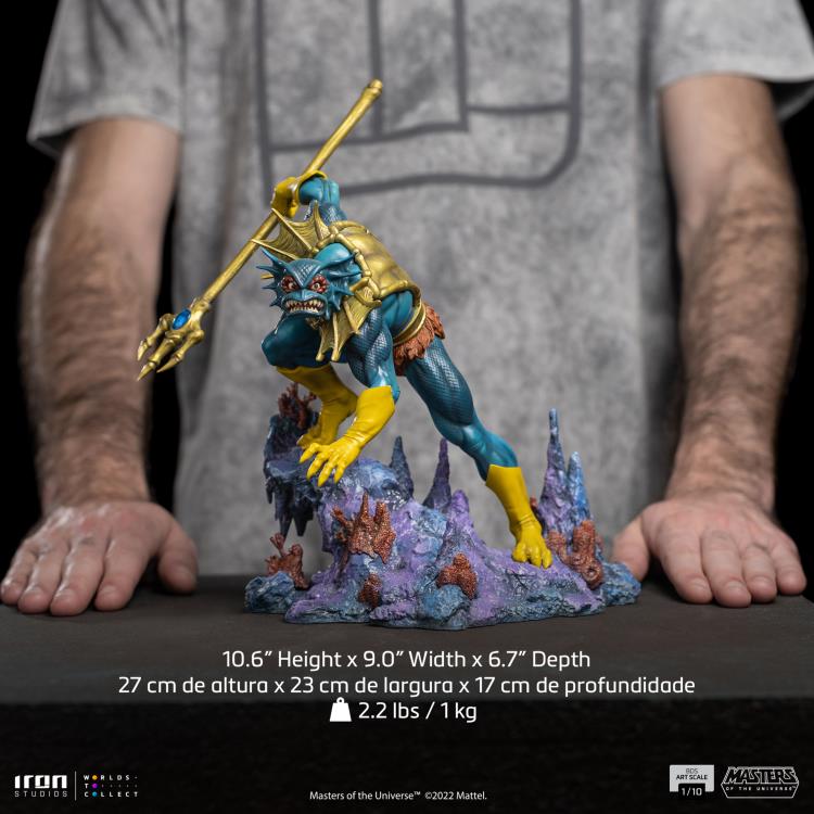 Masters of the Universe Battle Diorama Series Mer-Man 1/10 Scale Limited Edition Statue Gallery Image 18
