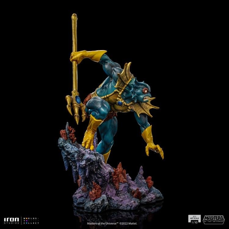 Masters of the Universe Battle Diorama Series Mer-Man 1/10 Scale Limited Edition Statue Gallery Image 7