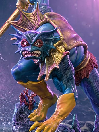 Masters of the Universe Battle Diorama Series Mer-Man 1/10 Scale Limited Edition Statue Gallery Image 2