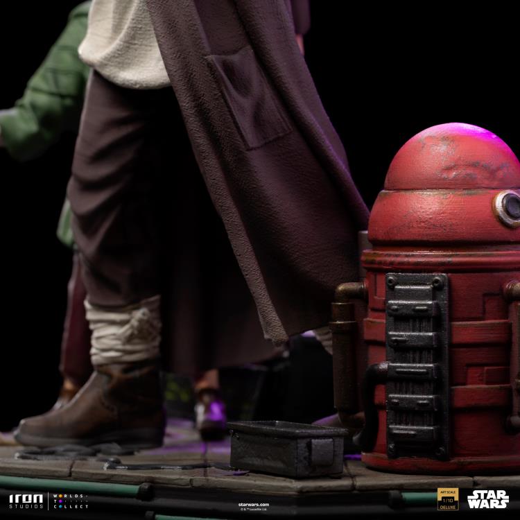 Star Wars: Obi-Wan Kenobi Obi-Wan and Young Leia Deluxe 1/10 Art Scale Limited Edition Statue Gallery Image 15