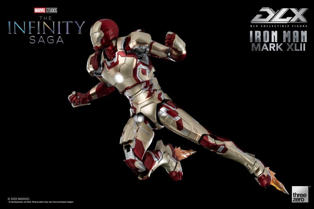 Avengers: The Infinity Saga DLX Iron Man Mark 42 1/12 Scale Action Figure Gallery Image 9
