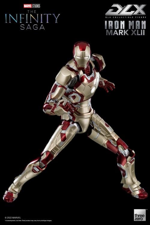 Avengers: The Infinity Saga DLX Iron Man Mark 42 1/12 Scale Action Figure Gallery Image 5