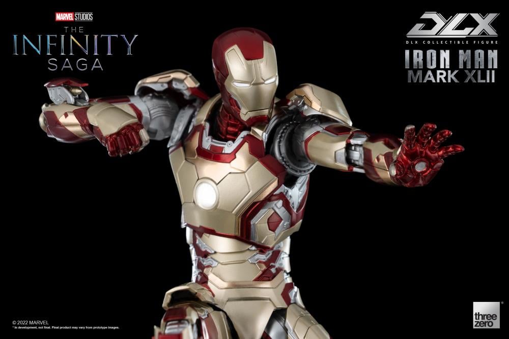 Avengers: The Infinity Saga DLX Iron Man Mark 42 1/12 Scale Action Figure Gallery Image 16