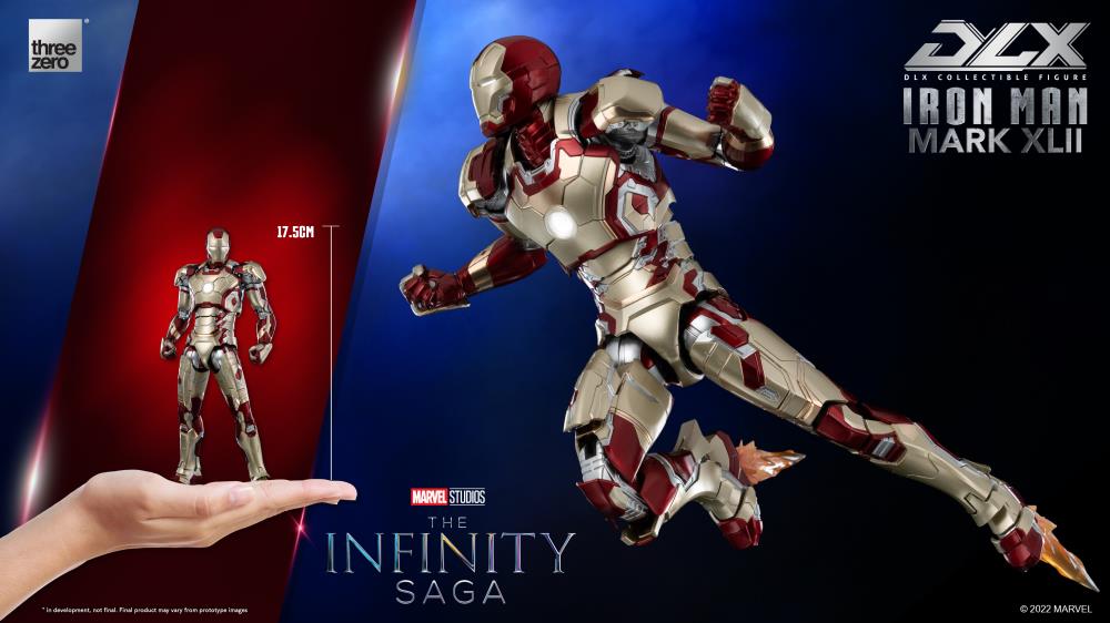 Avengers: The Infinity Saga DLX Iron Man Mark 42 1/12 Scale Action Figure Gallery Image 18