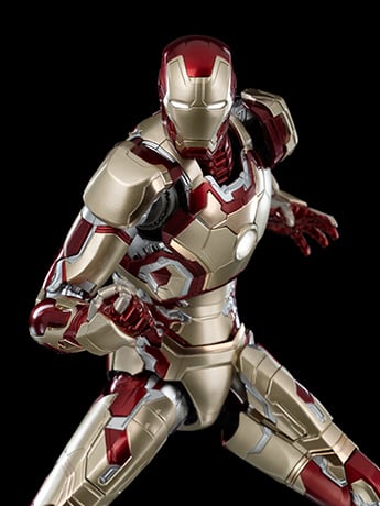 Image of Avengers: The Infinity Saga DLX Iron Man Mark 42 1/12 Scale Action Figure