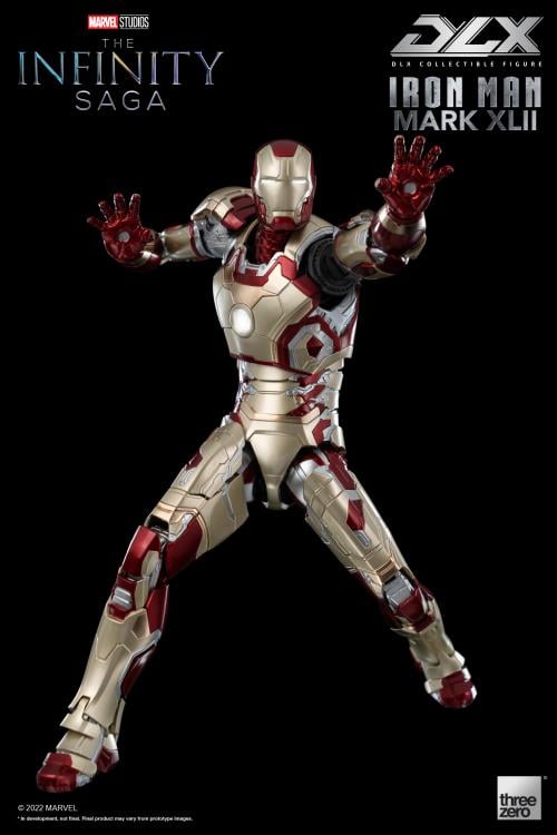 Avengers: The Infinity Saga DLX Iron Man Mark 42 1/12 Scale Action Figure Gallery Image 4