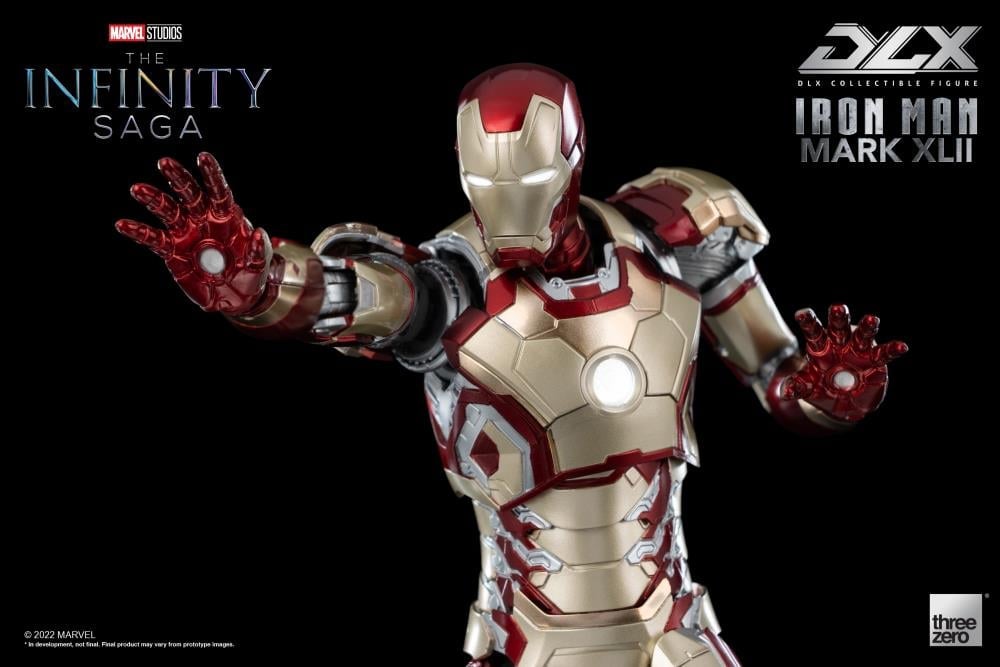 Avengers: The Infinity Saga DLX Iron Man Mark 42 1/12 Scale Action Figure Gallery Image 15