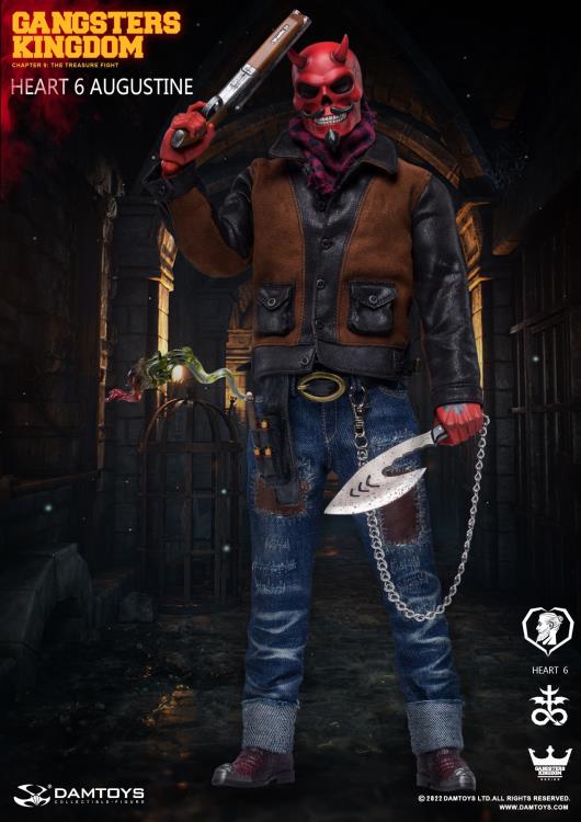 Gangsters Kingdom Hearts 6 Augustine (Red Skull) 1/6 Scale Figure Gallery Image 5