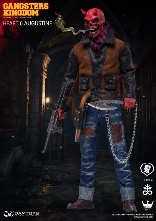 Gangsters Kingdom Hearts 6 Augustine (Red Skull) 1/6 Scale Figure Gallery Image 4