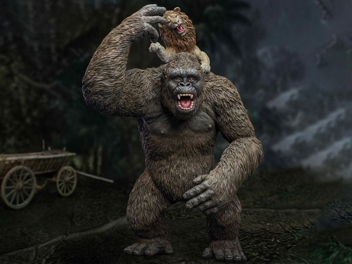 Mighty Joe Young Ray Harryhausen 100th Anniversary Mighty Joe Young (Normal Ver.) Soft Vinyl Figure Gallery Image 1