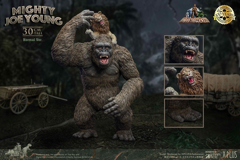 Mighty Joe Young Ray Harryhausen 100th Anniversary Mighty Joe Young (Normal Ver.) Soft Vinyl Figure Gallery Image 3