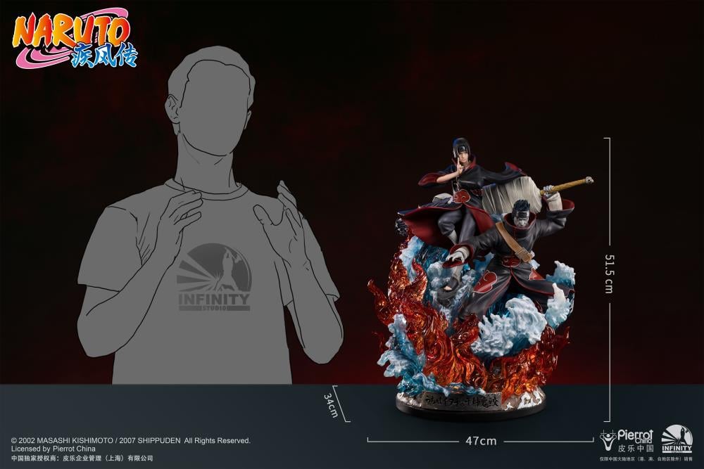 Naruto: Shippuden Kisame and Itachi 1/6 Scale Limited Edition Statue Gallery Image 26