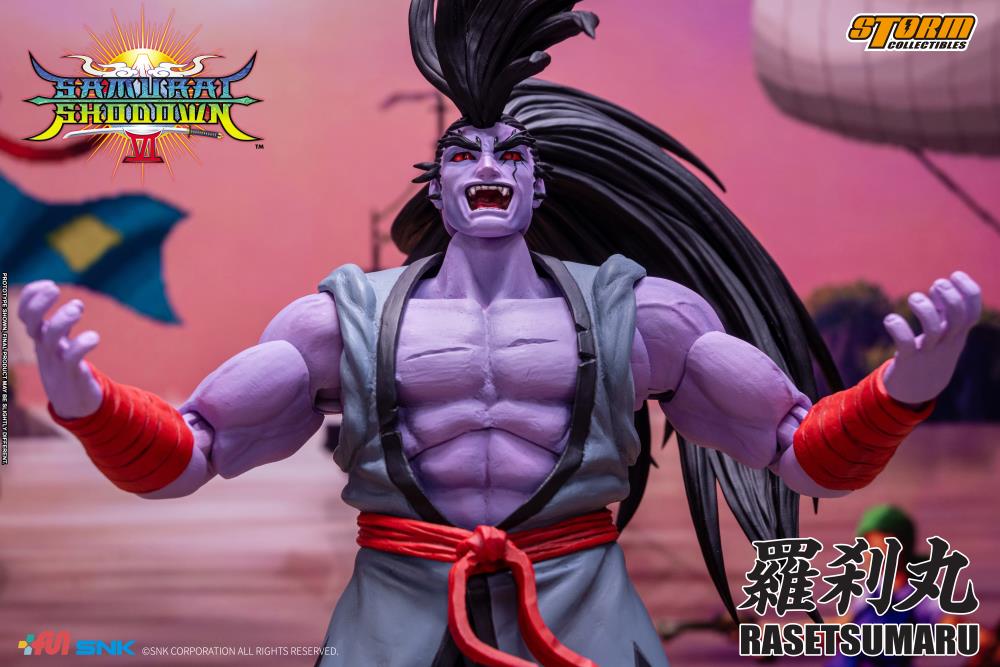 Samurai Shodown VI Rasetsumaru 1/12 Scale Limited Edition BBTS Exclusive Action Figure Gallery Image 11
