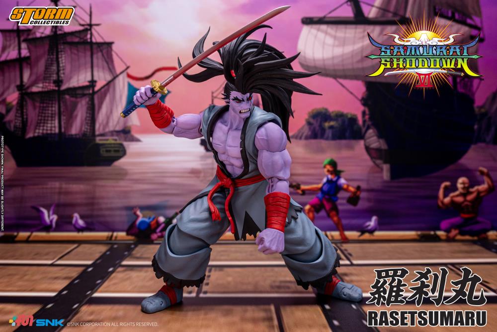 Samurai Shodown VI Rasetsumaru 1/12 Scale Limited Edition BBTS Exclusive Action Figure Gallery Image 4