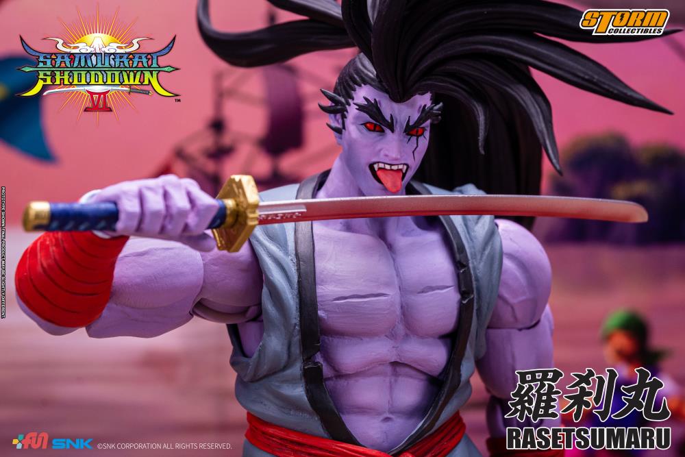 Samurai Shodown VI Rasetsumaru 1/12 Scale Limited Edition BBTS Exclusive Action Figure Gallery Image 12