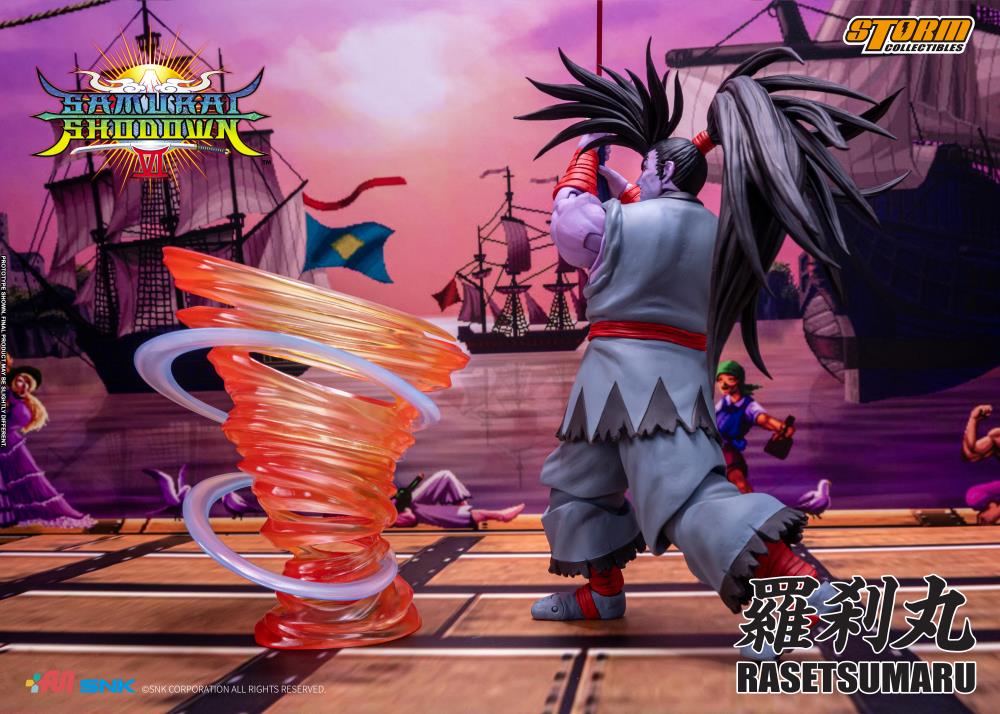 Samurai Shodown VI Rasetsumaru 1/12 Scale Limited Edition BBTS Exclusive Action Figure Gallery Image 8