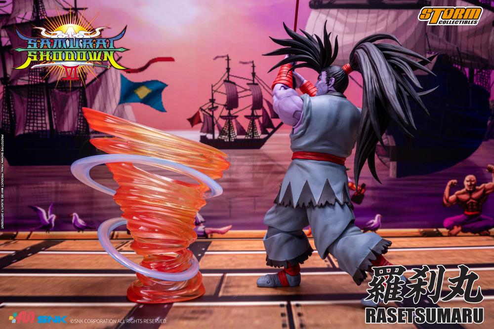 Samurai Shodown VI Rasetsumaru 1/12 Scale Limited Edition BBTS Exclusive Action Figure Gallery Image 9