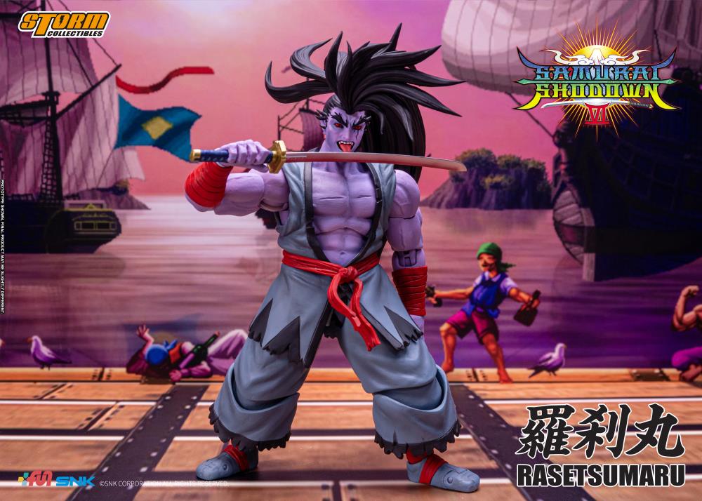 Samurai Shodown VI Rasetsumaru 1/12 Scale Limited Edition BBTS Exclusive Action Figure Gallery Image 3
