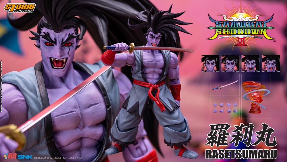 Samurai Shodown VI Rasetsumaru 1/12 Scale Limited Edition BBTS